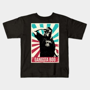 Vintage Retro Gangsta Boo Kids T-Shirt